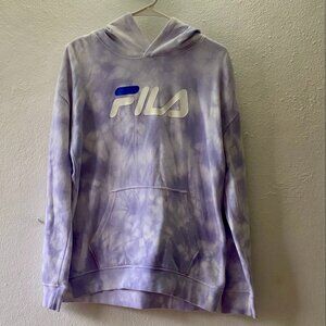 Lilac Fila Hoodie